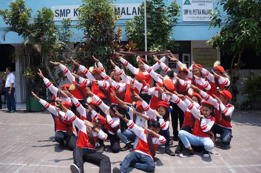 Students in uniform
